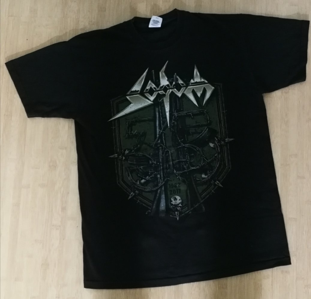 Sodom Bandshirt Rarität 35 Years Anniversary Show 2017 Thrash Metal Merchandise Unisex