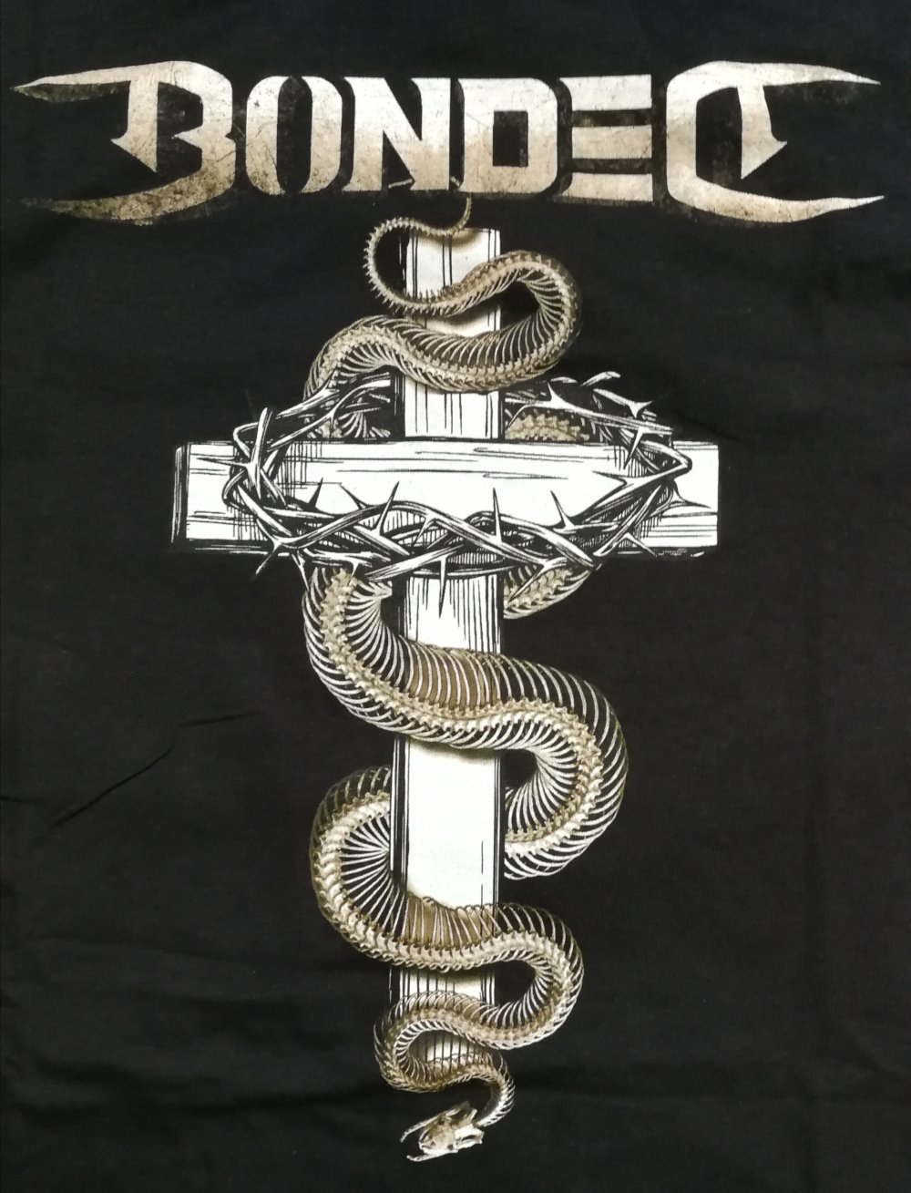 T-Shirt Bandshirt Fanshirt Bonded Thrash Metal Ruhrpott Sodom Snake neu