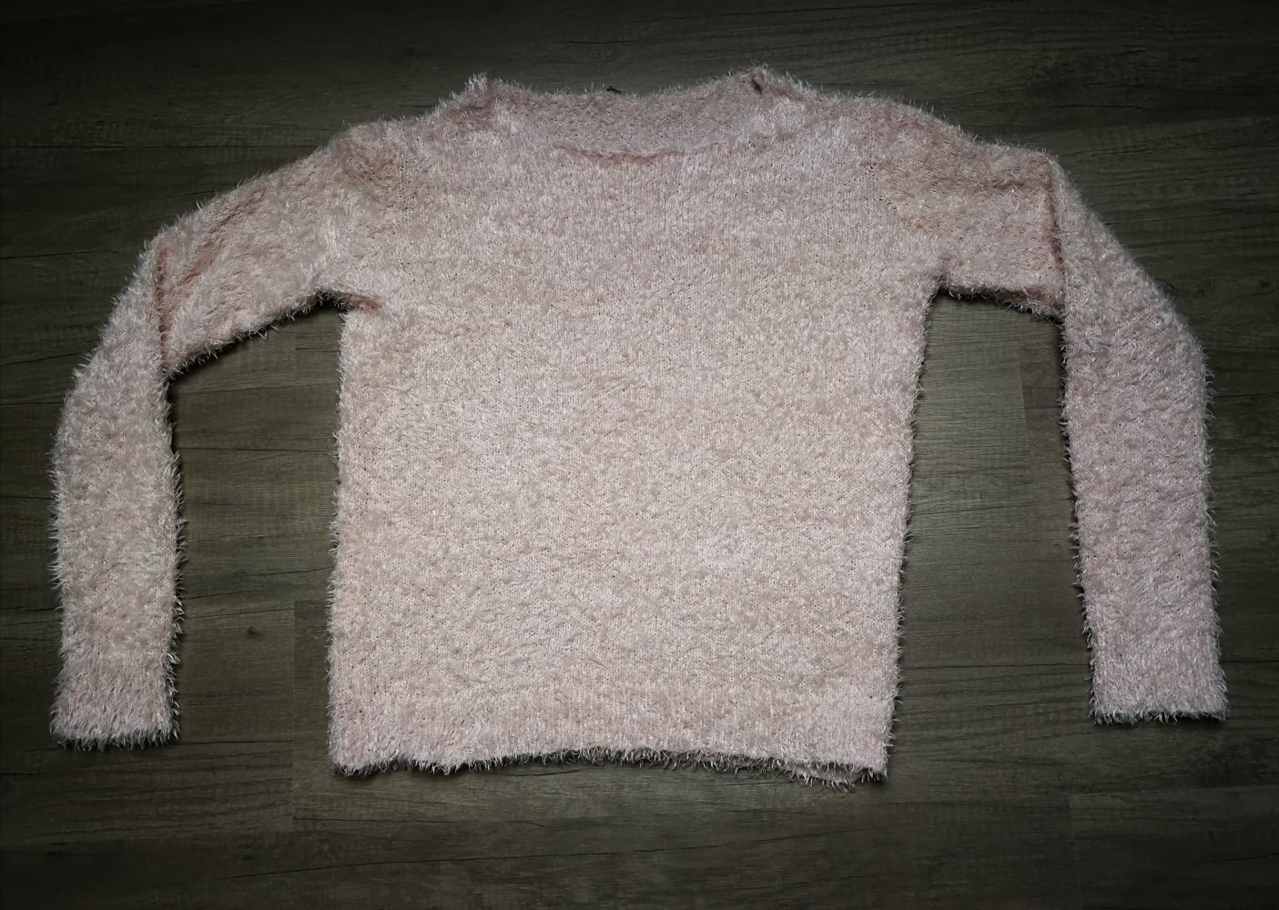 H&M Kuschelpulli Kuschelpullover Winterpullover Flauschpullover in Blassrosa! 