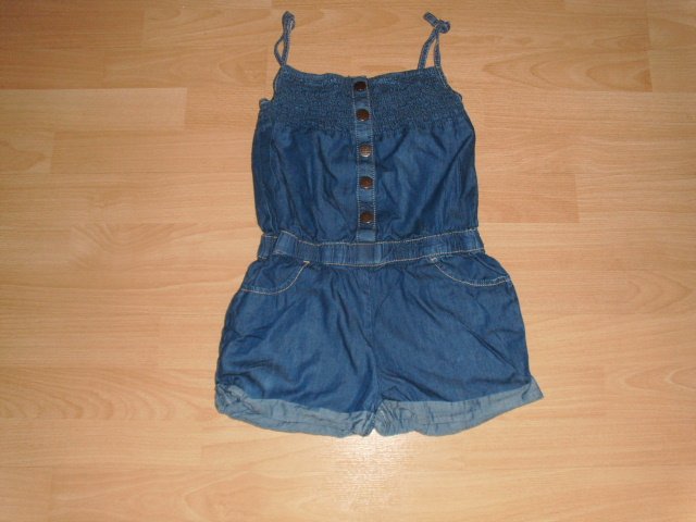 Kurzer Jumpsuit von Next, blau, Gr. 128