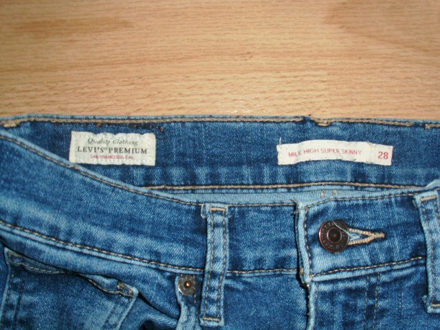Levi´s  Jeans, super Skinny, blau, Gr. 36 (28/32)
