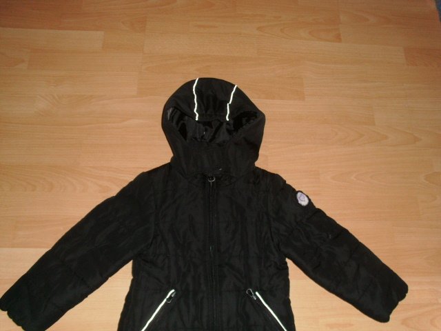 Leichte Steppjacke (Übergangsjacke) von Kiki & Koko, schwarz, Gr. 116