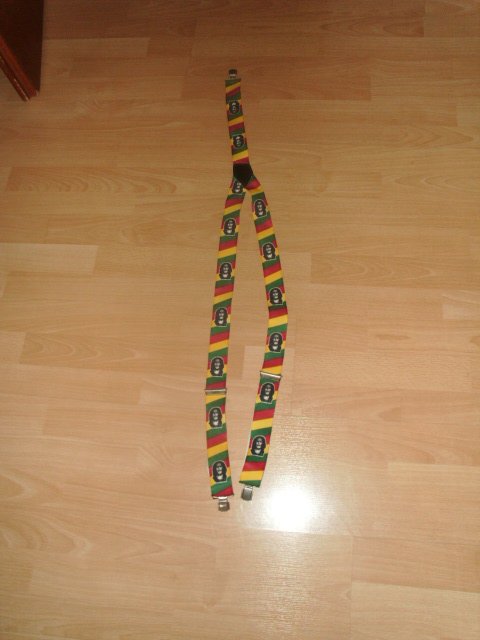 Hosenträger mit Bob Marley