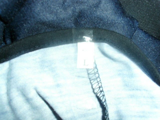 Shirtkleid, dunkelblau mit Motiv, Gr. 40/42