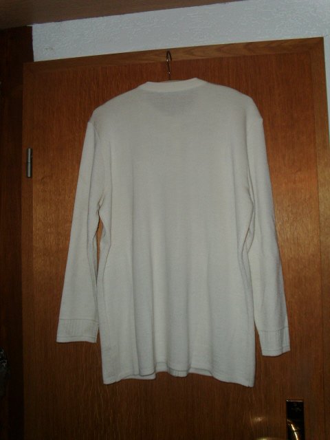 Cardigan von C&A, wollweiß, Gr. 42 ( M )