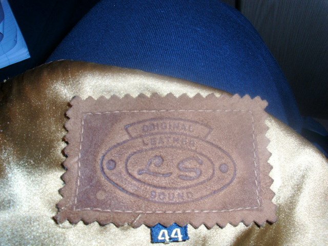 Wildlederweste von Leather sound, hellbraun, Gr. 44