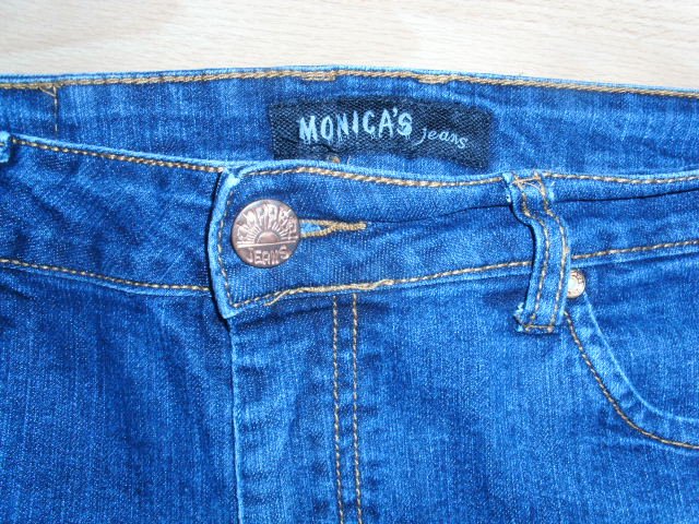 Jeans von Monica´s Jeans,  blau, Gr. 40