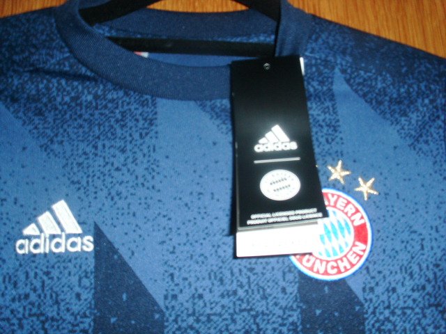 Trikot von Adidas, Bayern München, blau, Gr. 140
