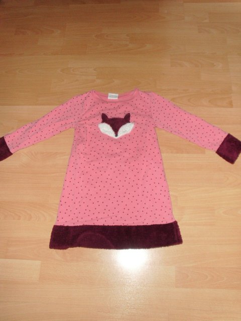 Sweatkleid von Topolino, rosa mit Motiv, Gr. 128