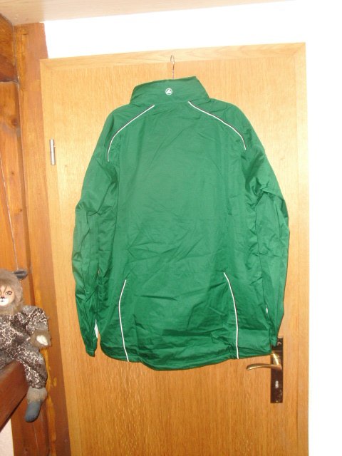 Regen- / Wetterjacke von Jako, grün, Gr. L mit Etikett