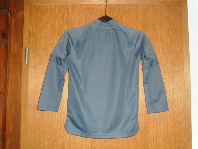 DFB Trainingsoberteil von Adidas, grau, Gr. 116