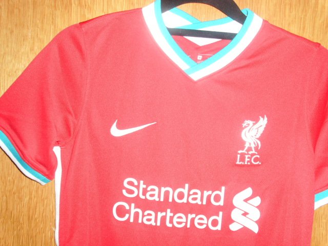 Trikot von Nike, Liverpool, rot, Gr. 140 ( 2020 / 2021)