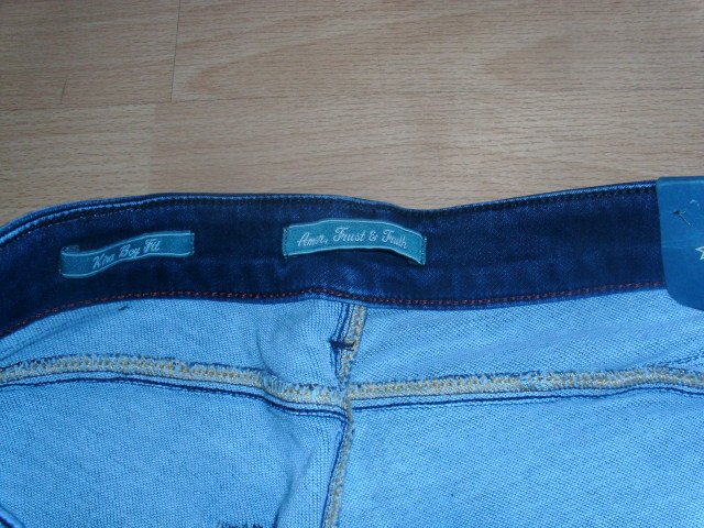Jeans von Amor, Trust & Truth, blau, Gr. 42 ( 29/32) mit Etikett
