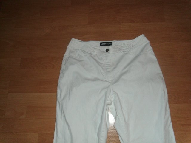 Jeans von Gerry Weber, weiß; Gr. 42