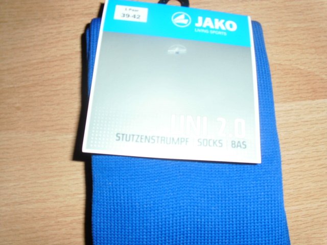 Stutzenstrümpfe von Jako, blau, Gr. 39-42 OVP