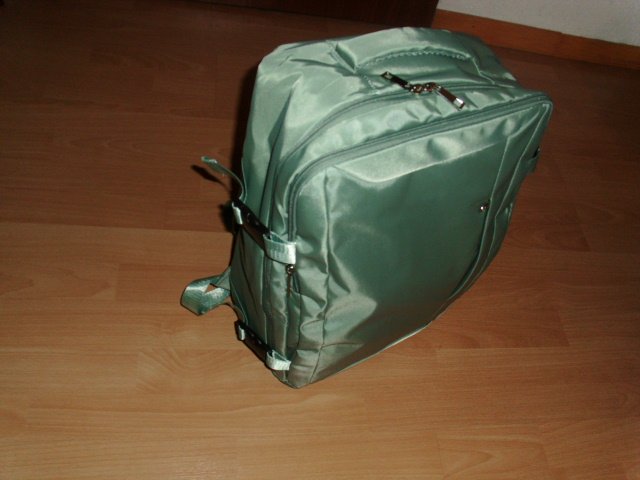 Handgepäck / Reiserucksack von Lossga, nebelgrün, Neu