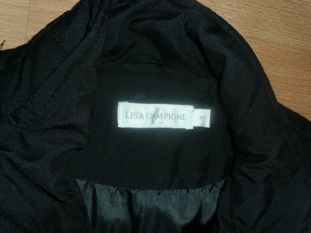 Steppweste von Lisa Campione, schwarz, Gr. 42 ( M )