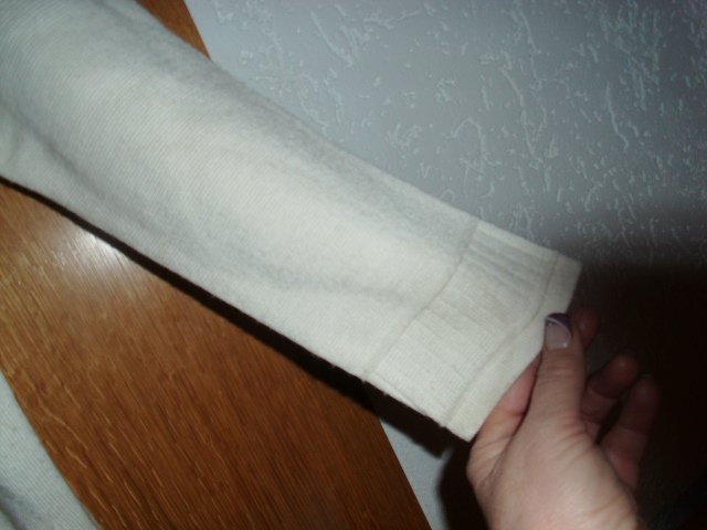 Cardigan von C&A, wollweiß, Gr. 42 ( M )