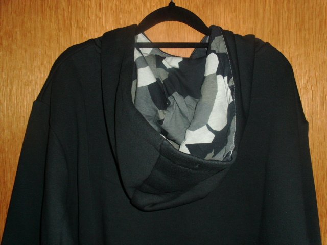 Hoodie von Uhlsport, schwarz, Fortuna Düsseldorf, Gr. 4XL