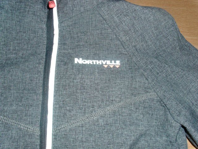 Softshelljacke von Northville, grau, Gr. 128