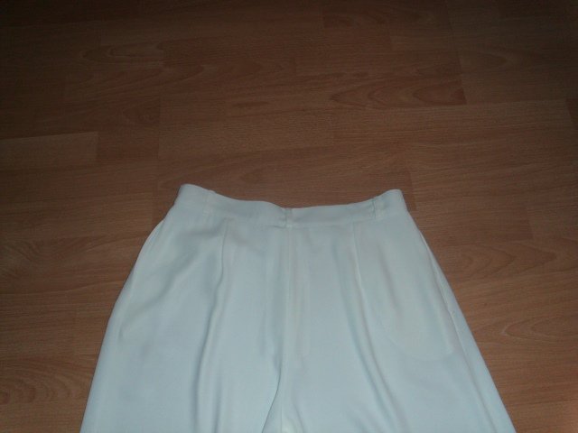 Palazzohose, creme, Gr. 40