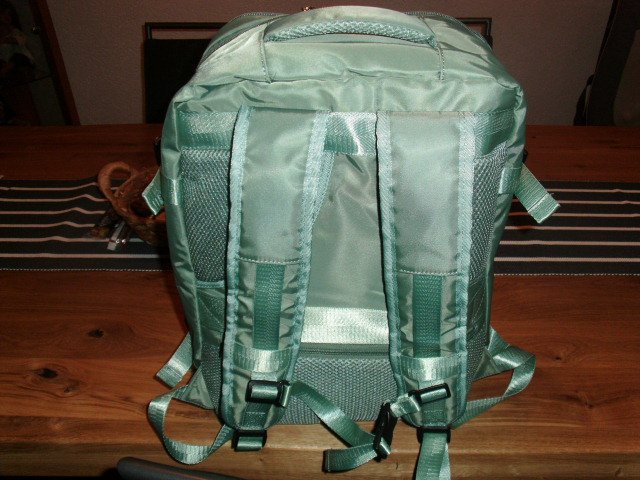 Handgepäck / Reiserucksack von Lossga, nebelgrün, Neu