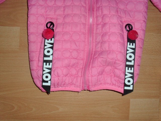 Übergangsjacke von Niebieski, rosa, Gr. 122/128