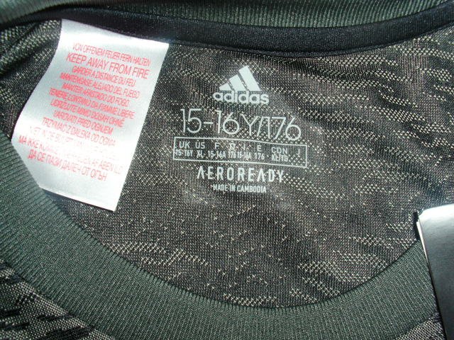Trikot von Adidas, Manchester United, grau-schwarz, Gr. 176