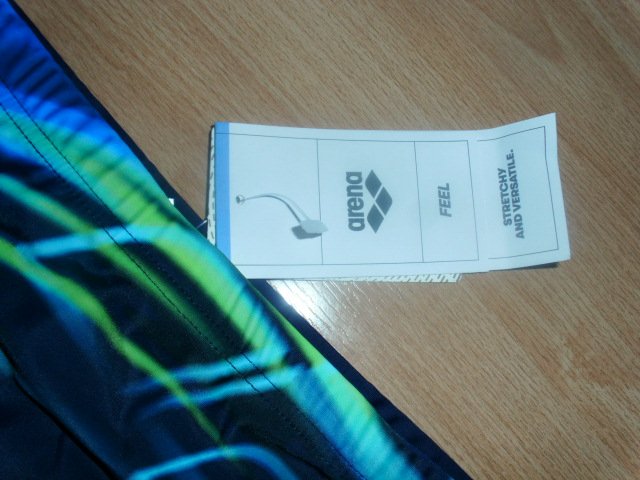 Badehose von Arena, blau-bunt, Gr. M ( 5 )