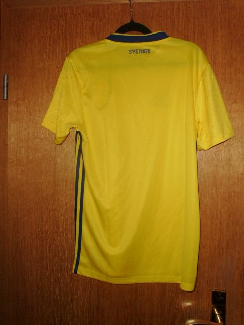 Trikot von Adidas, Schweden, gelb, Gr. XS