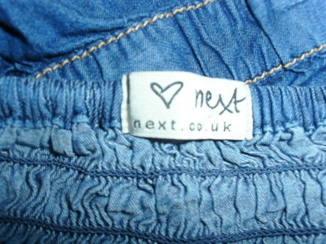 Kurzer Jumpsuit von Next, blau, Gr. 128