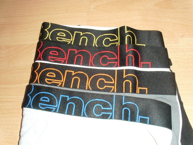 5 Boxershorts von Bench, Gr. M OVP