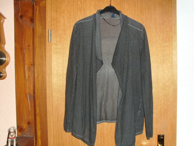 Cardigan von s´Oliver, dunkelgrau, Gr. 38