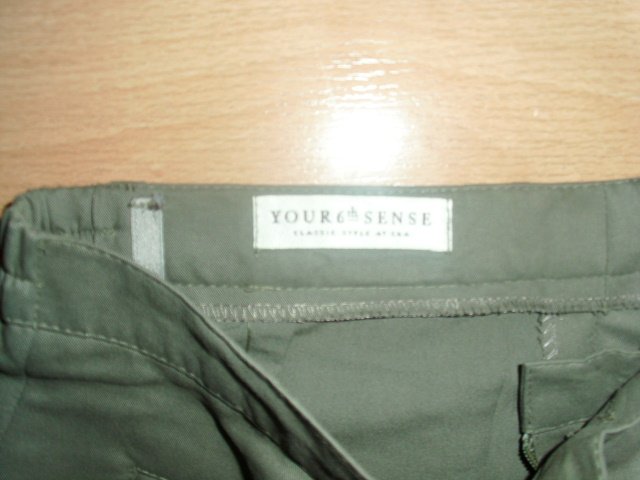 Hose von C&A, khaki, Gr. 40 