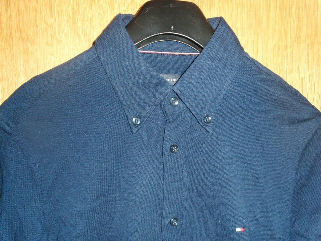 Hemd von Tommy Hilfiger, blau, Gr. S ( Kragengröße 38)