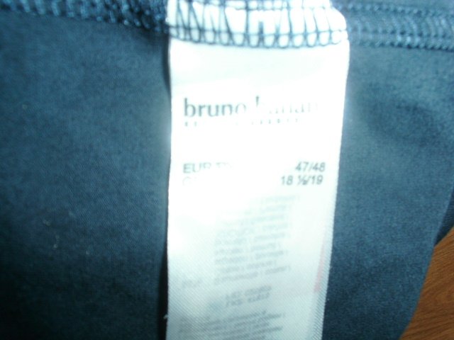 Hemd von Bruno Banani, dunkelblau, Gr. XXXL ( 47/48) mit Etikett