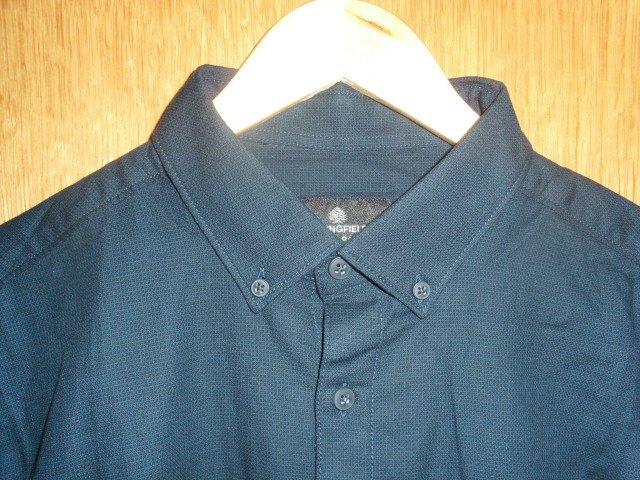 Hemd von Springfield, dunkelblau, Gr. M mit Etikett