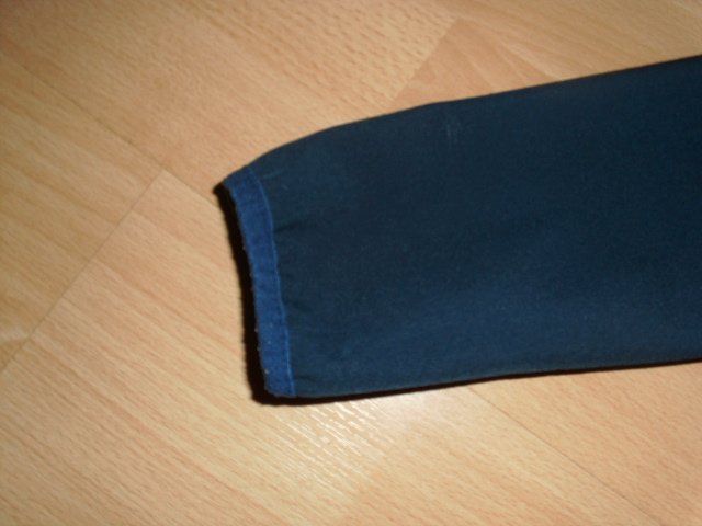 Softshelljacke von Topolino, blau mit Kapuze, Gr. 128