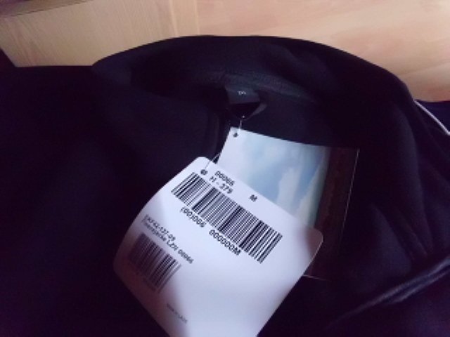 Fleecejacke, schwarz, Gr. M