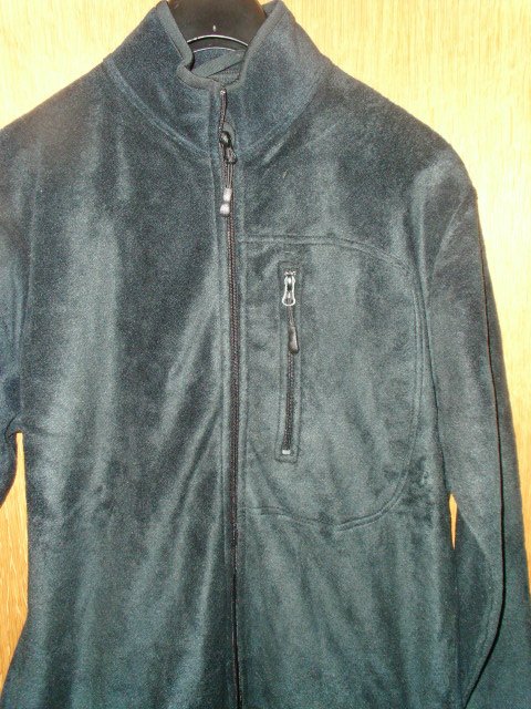 Fleecejacke, schwarz, Gr. M