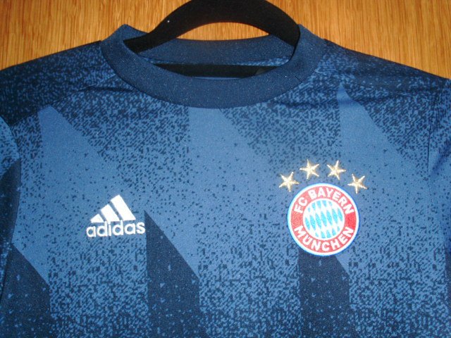 Trikot von Adidas, Bayern München, blau, Gr. 140