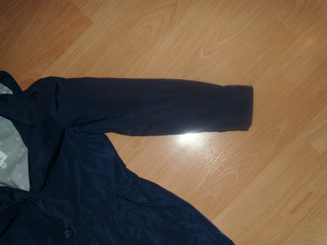 Softshelljacke von s´Oliver, dunkelblau mit Kapuze, Gr. 122