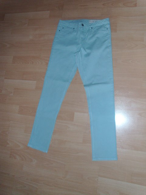 Jeans von Esmara, mintgrün, Gr. 40
