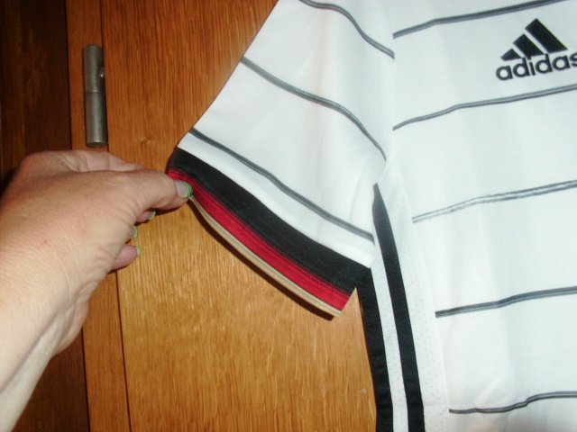 DFB Trikot von Adidas, weiß, Gr. 164