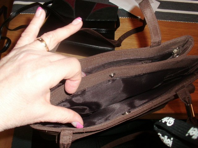 Tasche von New Bags, braun, NEU