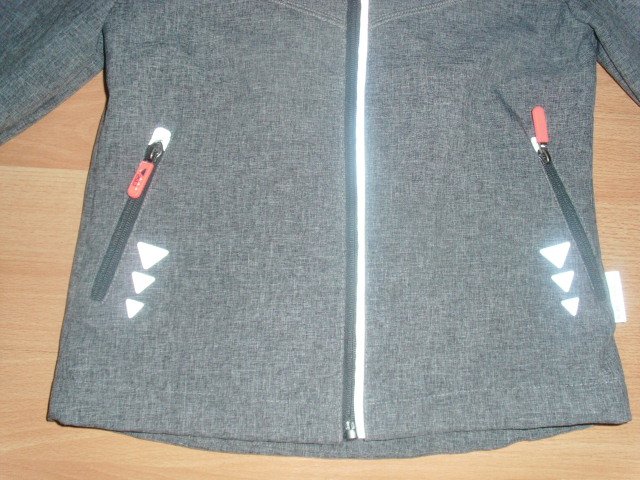 Softshelljacke von Northville, grau, Gr. 128