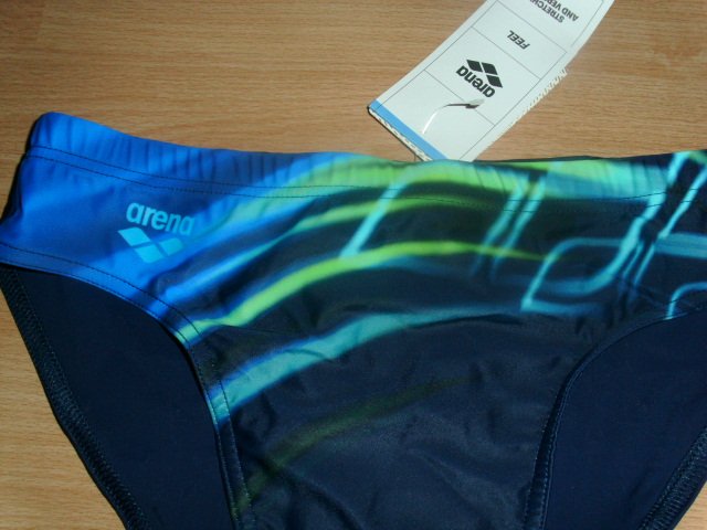 Badehose von Arena, blau-bunt, Gr. M ( 5 )