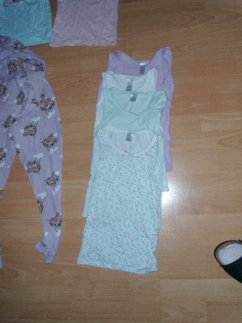 7 tlg. Wäschepaket für Mädchen, Gr. 122/128