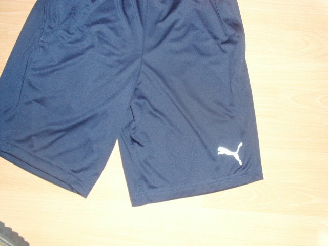 Kurze Sporthose von Puma, blau, Gr. S