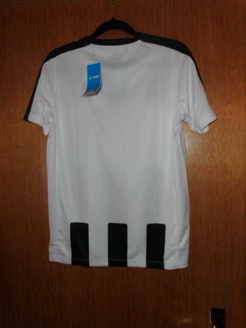 Trainingsshirt von Jako, weiß-schwarz, Gr. 152